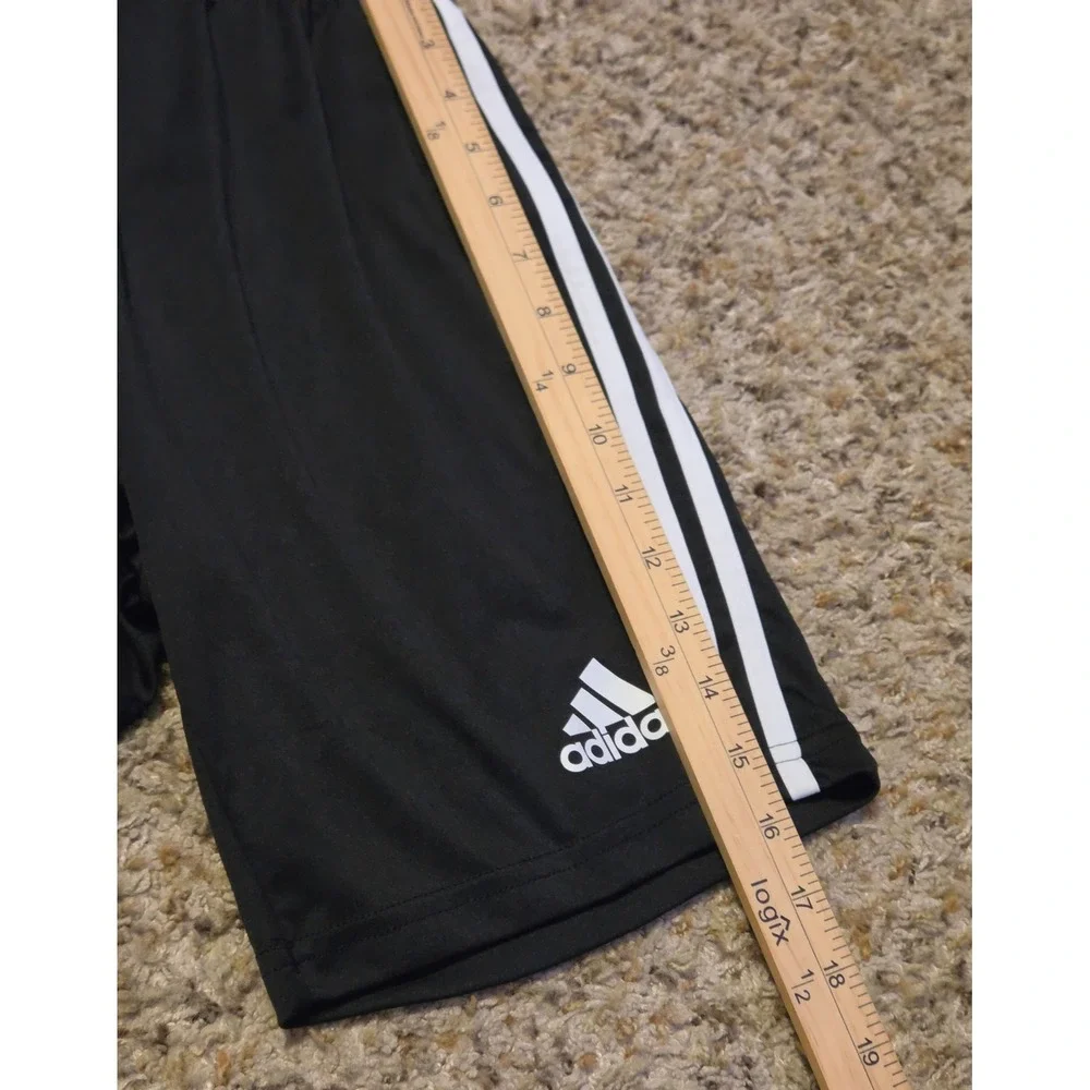 Adidas Athletic Training Shorts Men's Size XS Black White